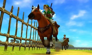 The Legend of Zelda Ocarina of Time 3D (U) screen shot game playing